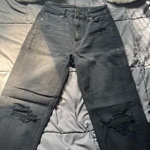 AE mom straight jeans